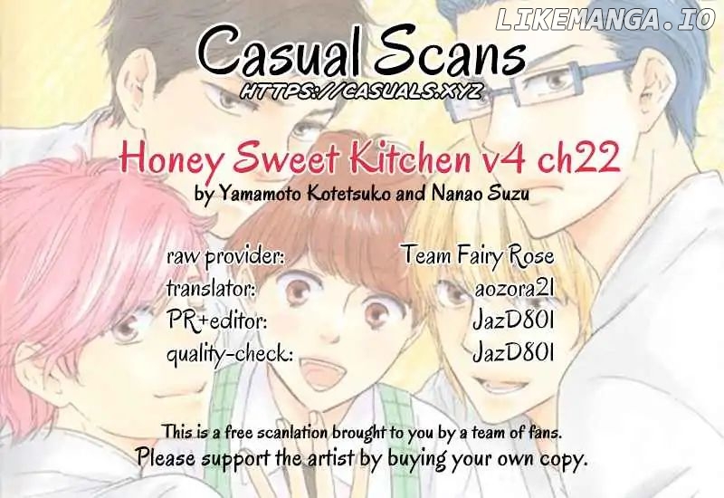 Honey Sweet Kitchen chapter 22 - page 1