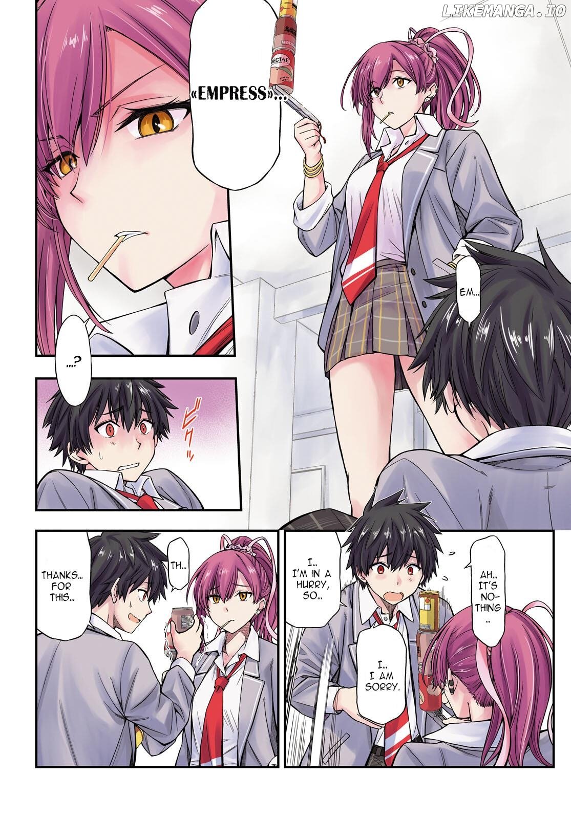 Houkago wa Kenka Saikyou no Gyaru ni Tsurekomareru Seikatsu Kanojo-tachi ni Sukarete, Boku mo Saikyou ni!? chapter 1 - page 3