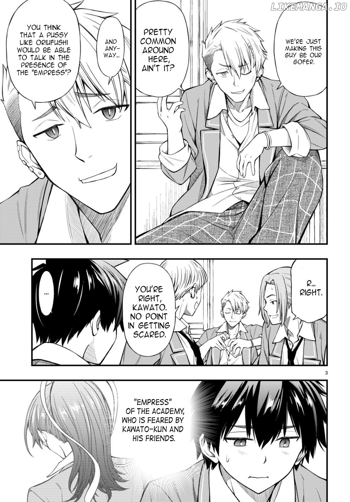 Houkago wa Kenka Saikyou no Gyaru ni Tsurekomareru Seikatsu Kanojo-tachi ni Sukarete, Boku mo Saikyou ni!? chapter 1 - page 6