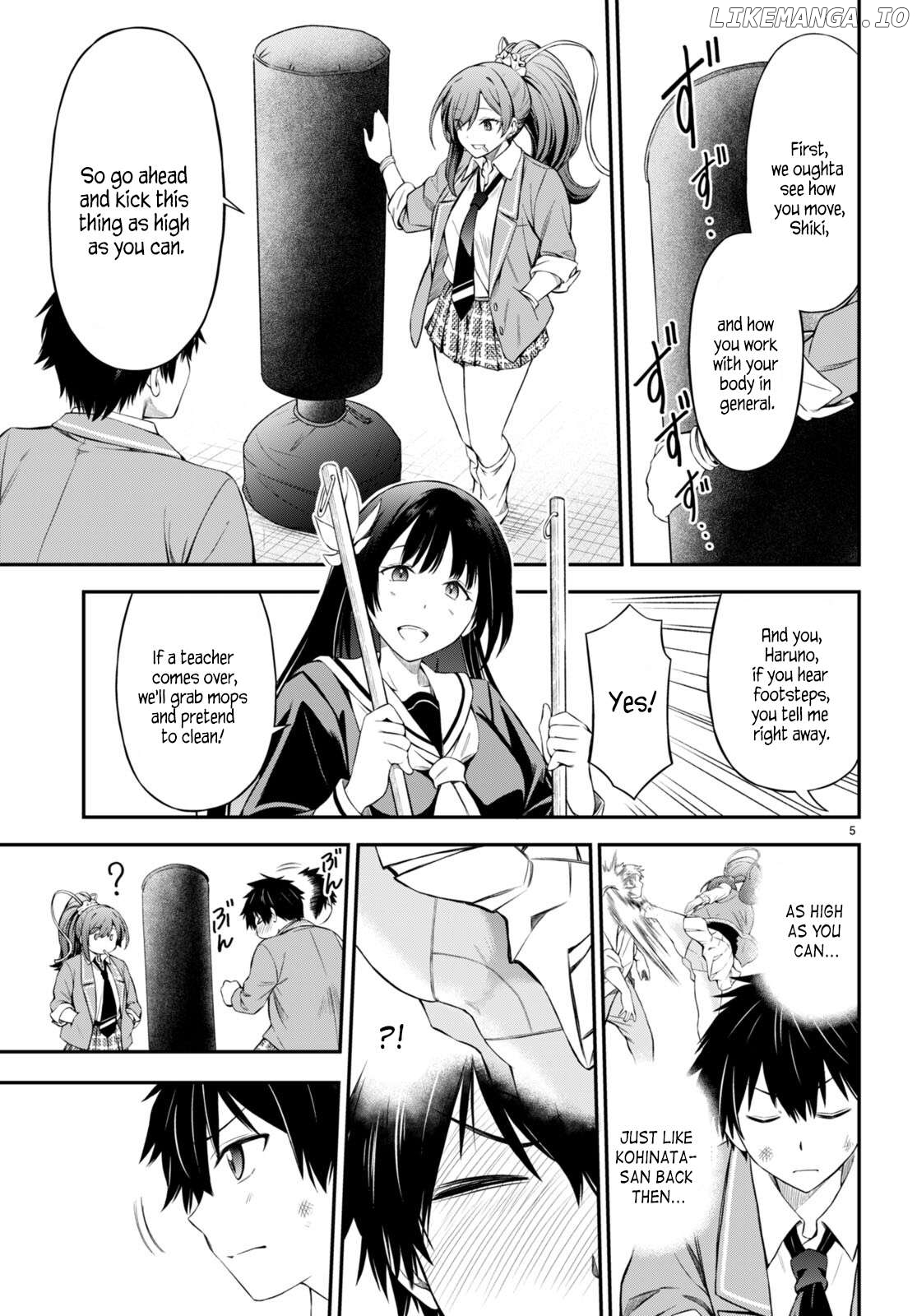 Houkago wa Kenka Saikyou no Gyaru ni Tsurekomareru Seikatsu Kanojo-tachi ni Sukarete, Boku mo Saikyou ni!? Chapter 3 - page 5