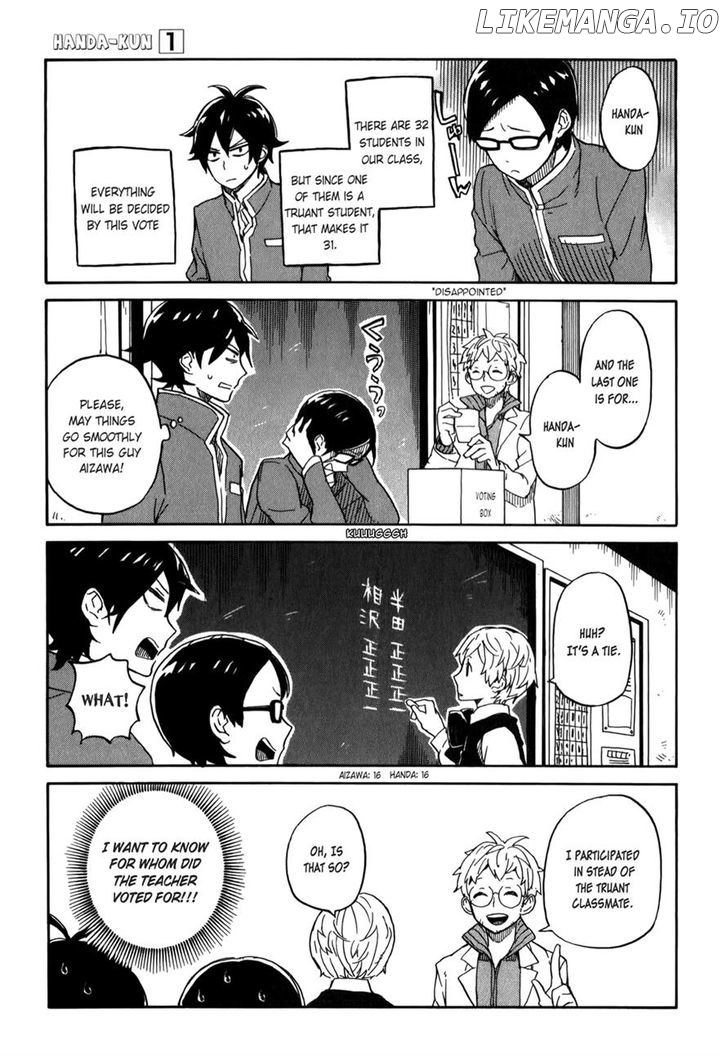 Handa-kun chapter 3 - page 10