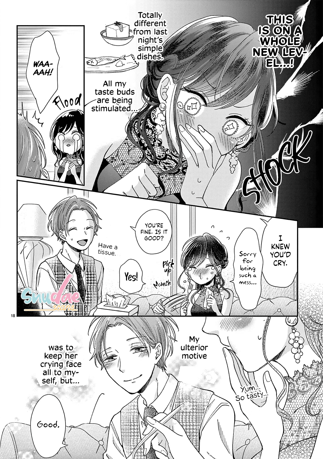 O Kuchi ga Etchina Jakuten Datte, Raibaru no Eriito Douryou ni Barete Shimaimashita chapter 3 - page 20