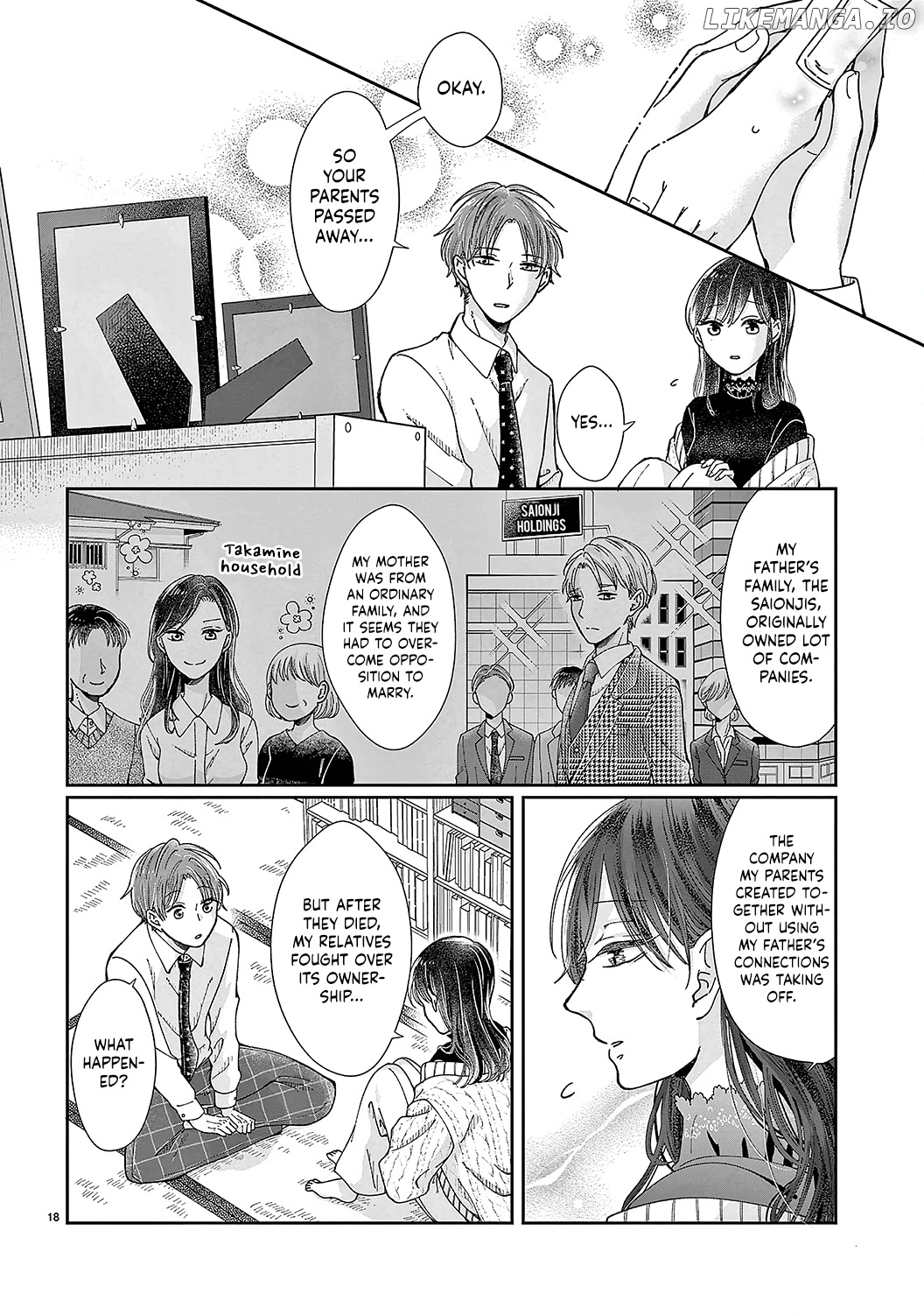 O Kuchi ga Etchina Jakuten Datte, Raibaru no Eriito Douryou ni Barete Shimaimashita chapter 6 - page 20