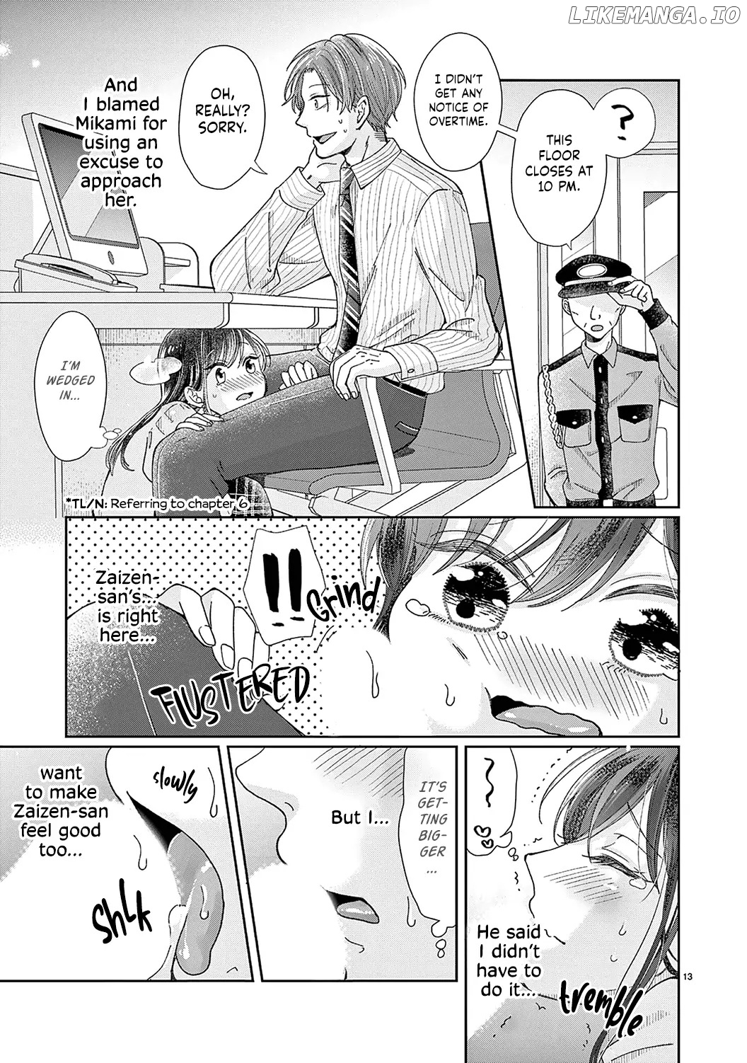 O Kuchi ga Etchina Jakuten Datte, Raibaru no Eriito Douryou ni Barete Shimaimashita chapter 8 - page 15