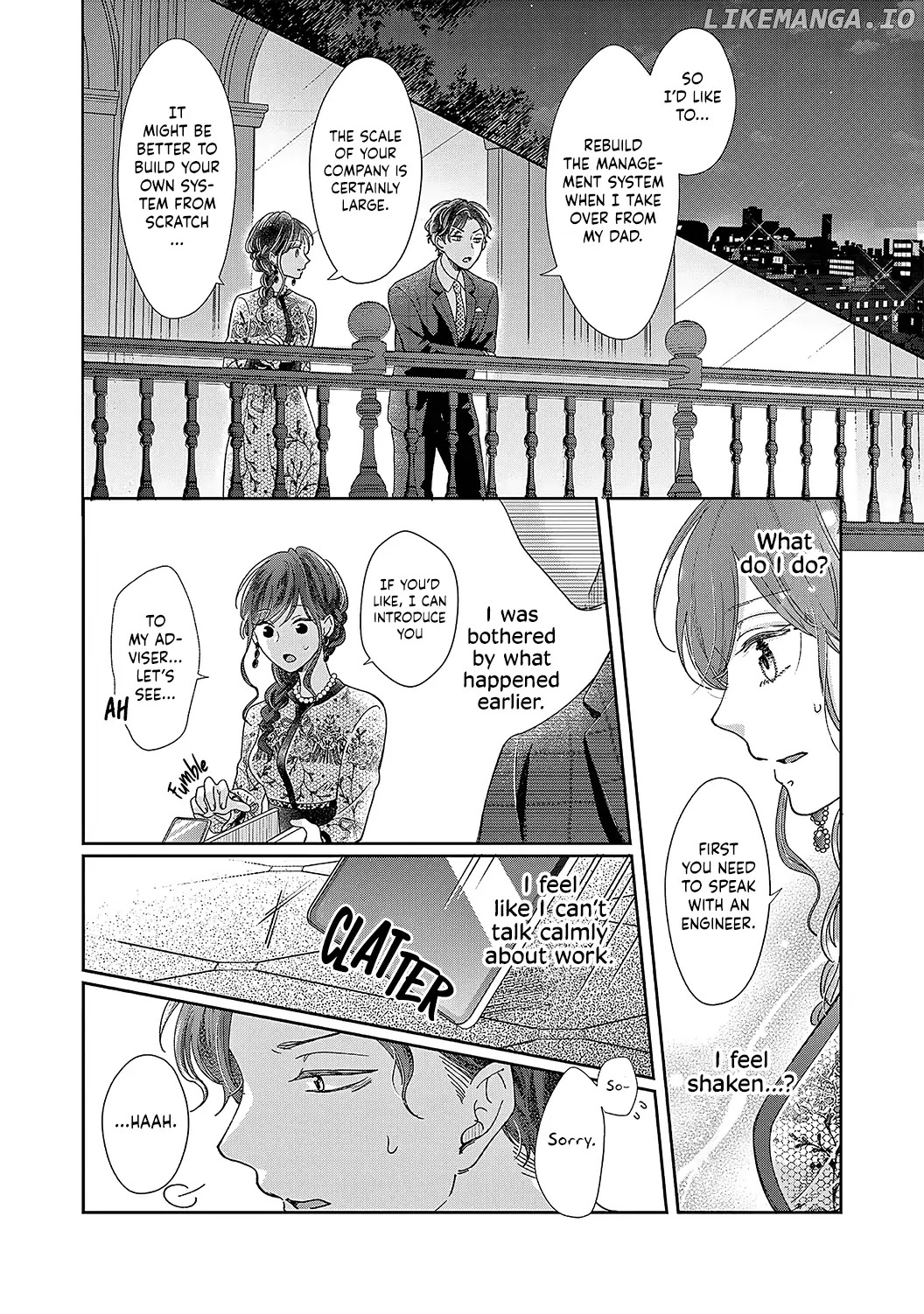 O Kuchi ga Etchina Jakuten Datte, Raibaru no Eriito Douryou ni Barete Shimaimashita chapter 9 - page 8