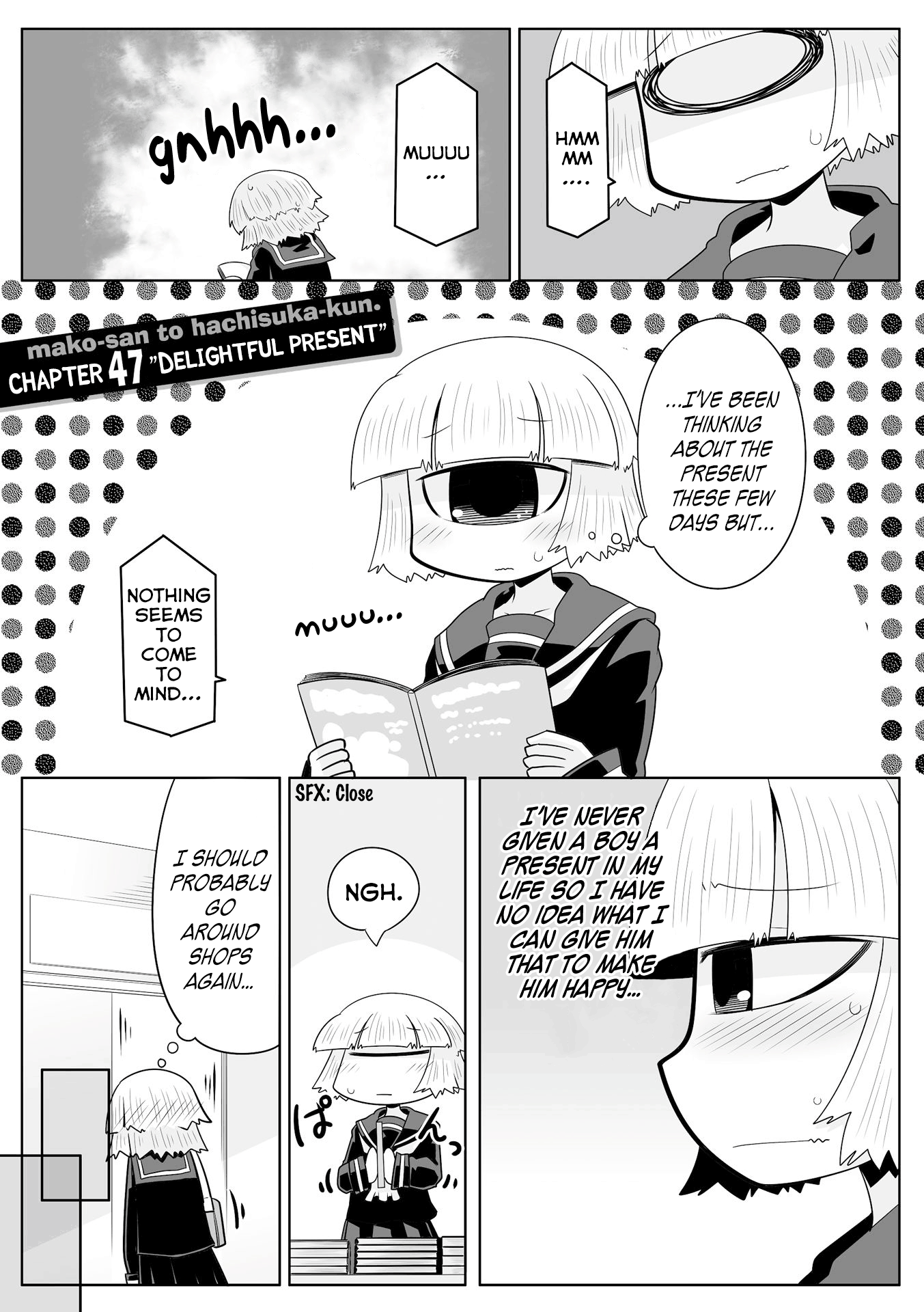 Mako-san to Hachisuka-kun. chapter 47 - page 1