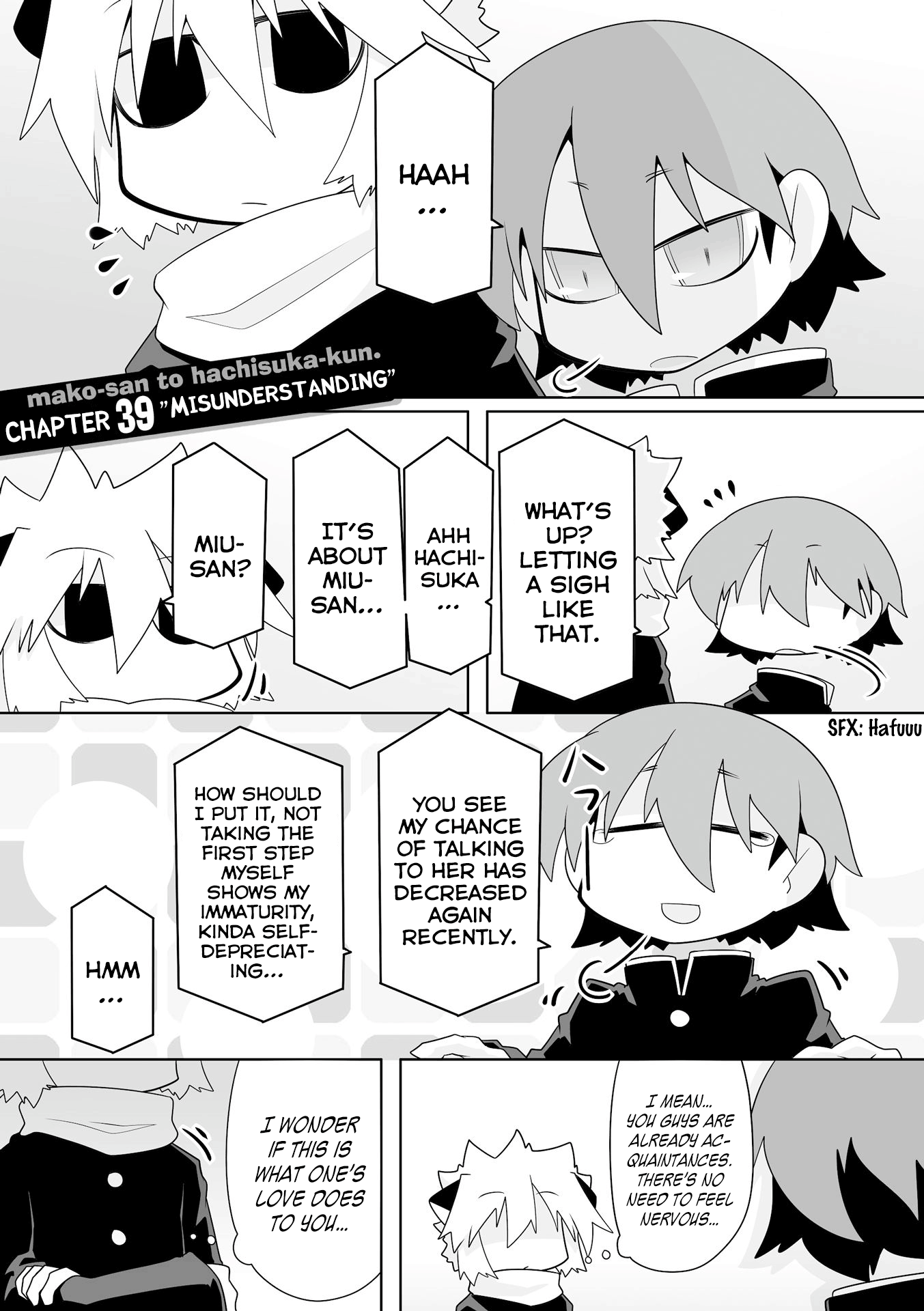 Mako-san to Hachisuka-kun. chapter 39 - page 1