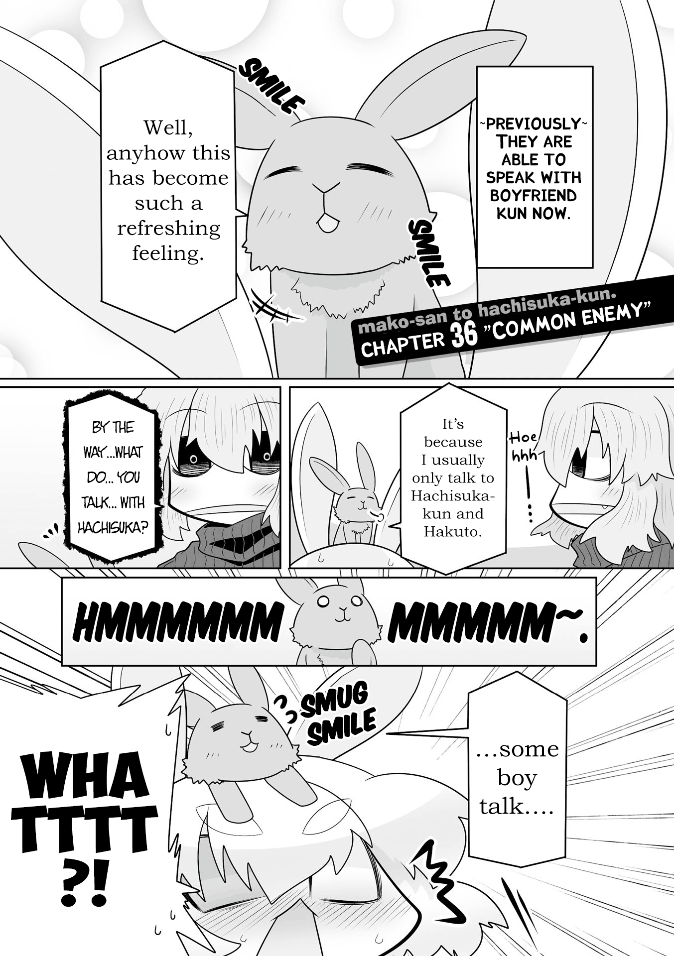 Mako-san to Hachisuka-kun. chapter 36 - page 1