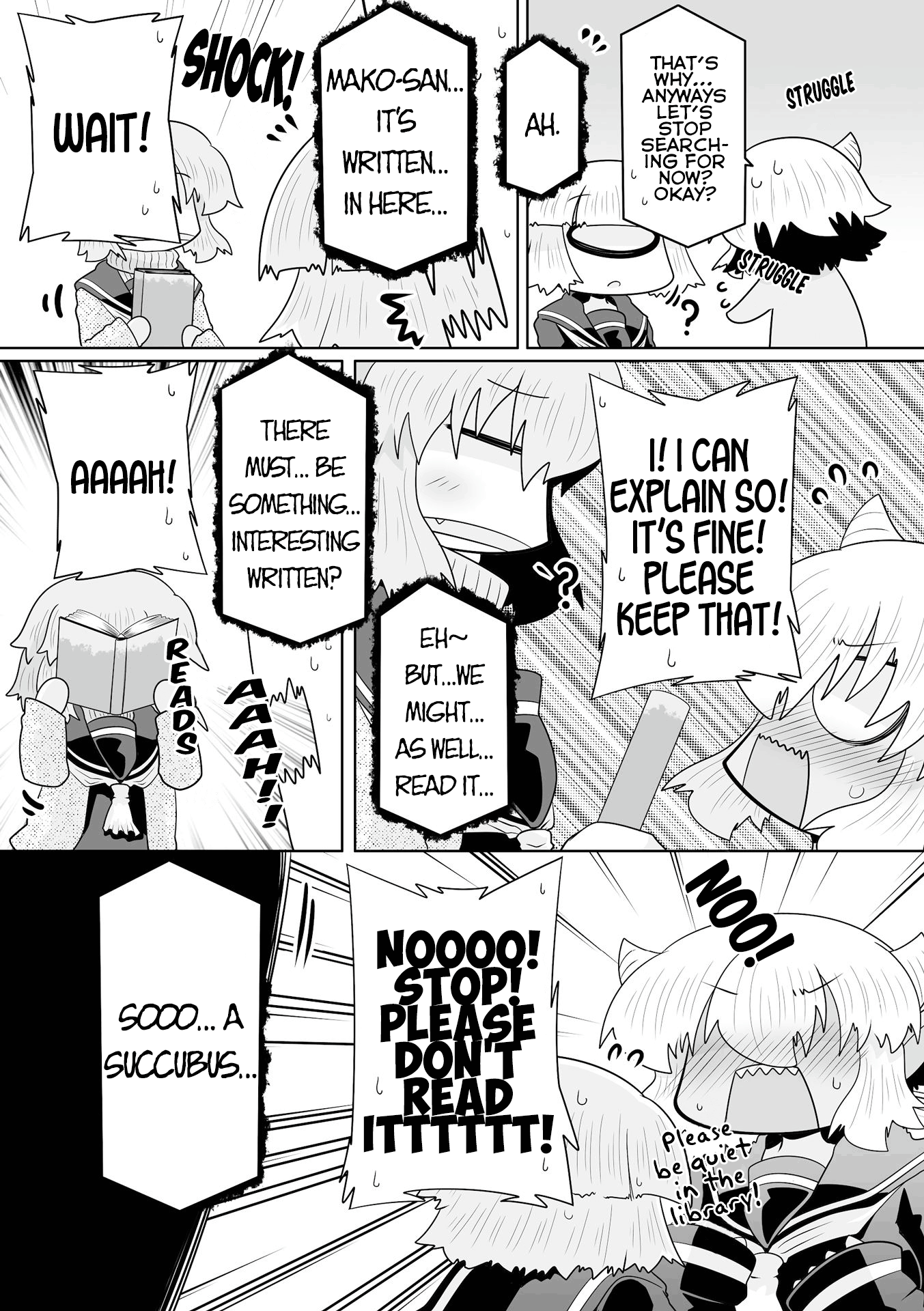 Mako-san to Hachisuka-kun. chapter 34 - page 3