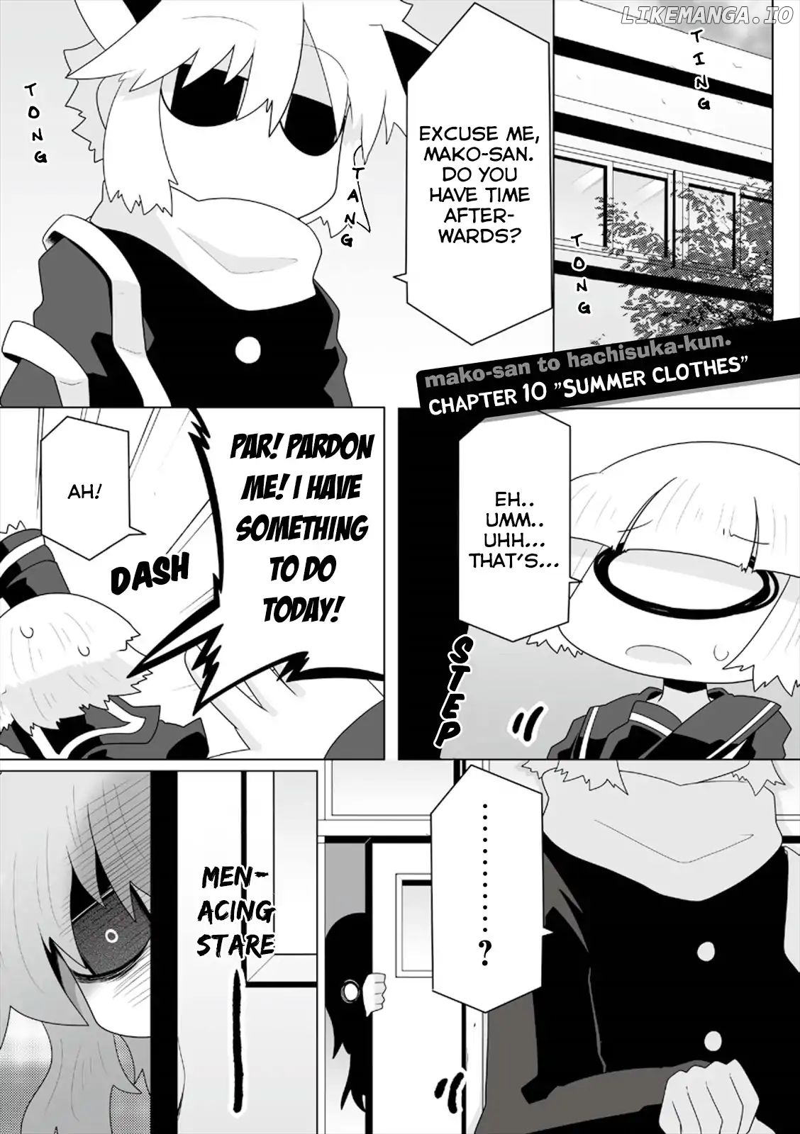 Mako-san to Hachisuka-kun. chapter 10 - page 1