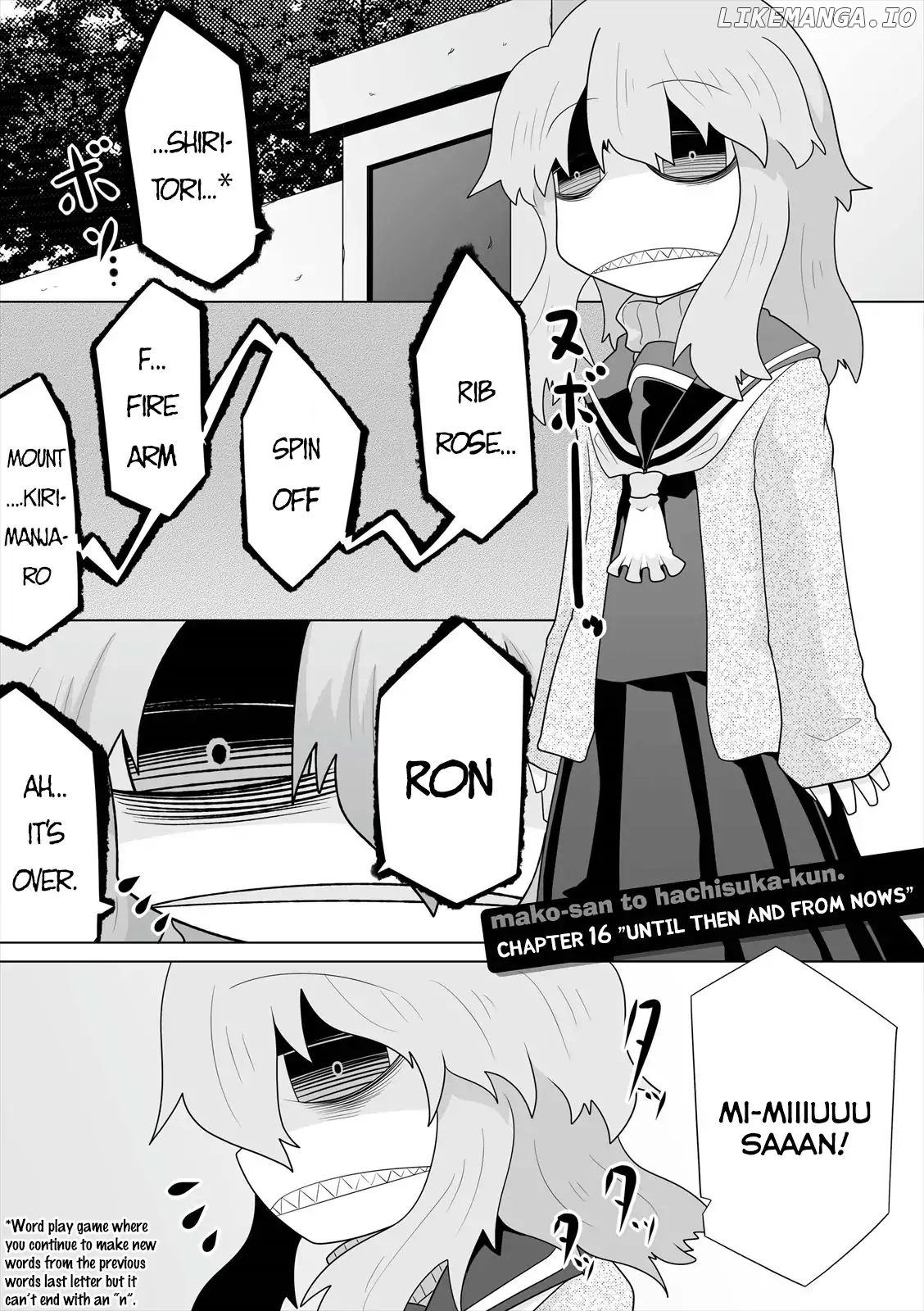 Mako-san to Hachisuka-kun. chapter 16 - page 1