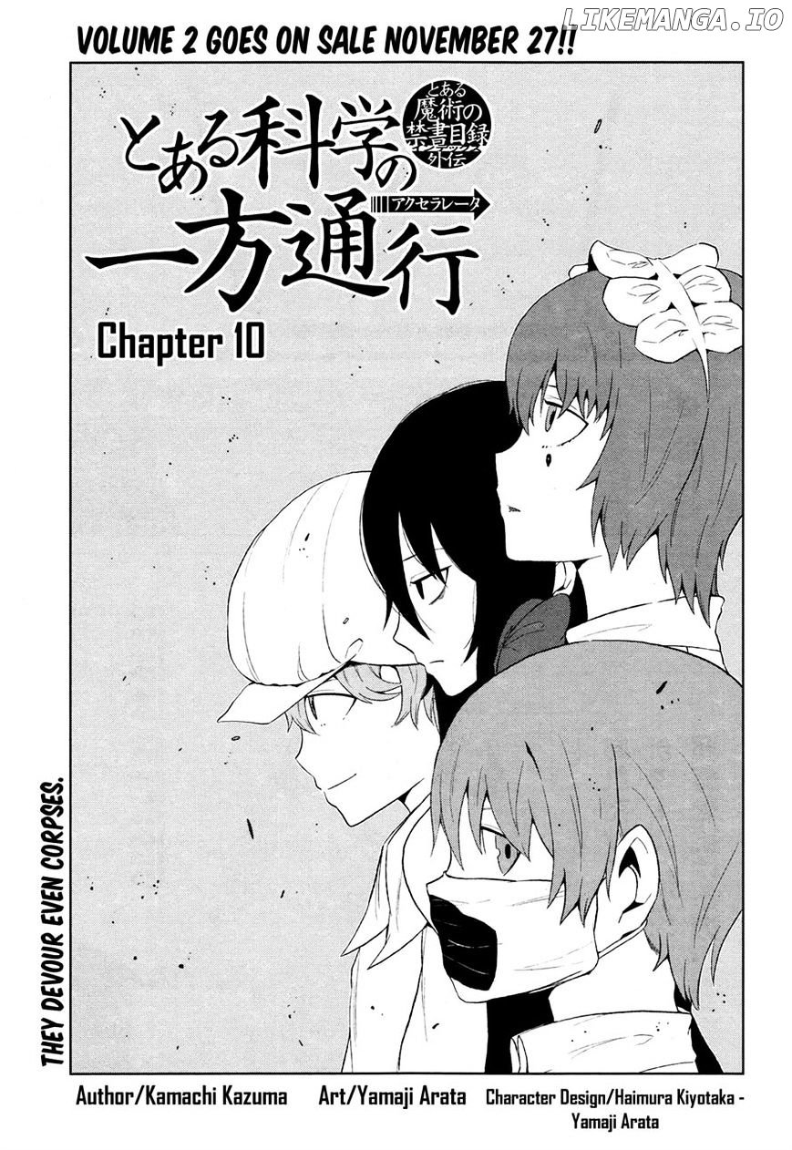 Toaru Majutsu no Kinsho Mokuroku Gaiden - to Aru Kagaku no Ippou Tsuukou chapter 10 - page 1