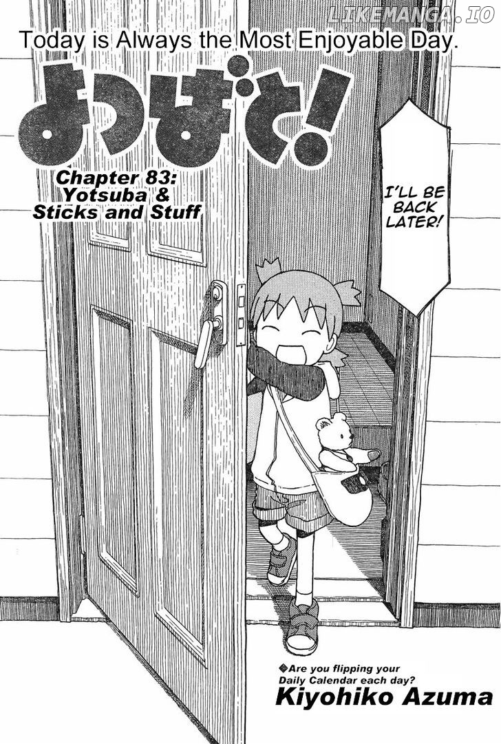 Yotsubato! chapter 83 - page 2