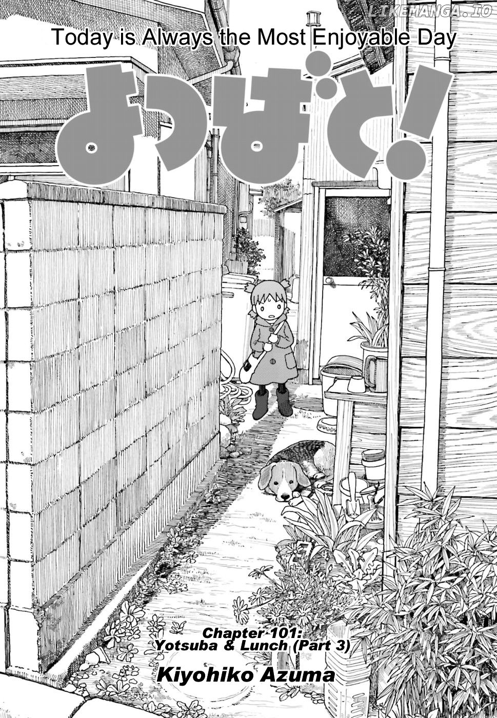 Yotsubato! chapter 101 - page 1