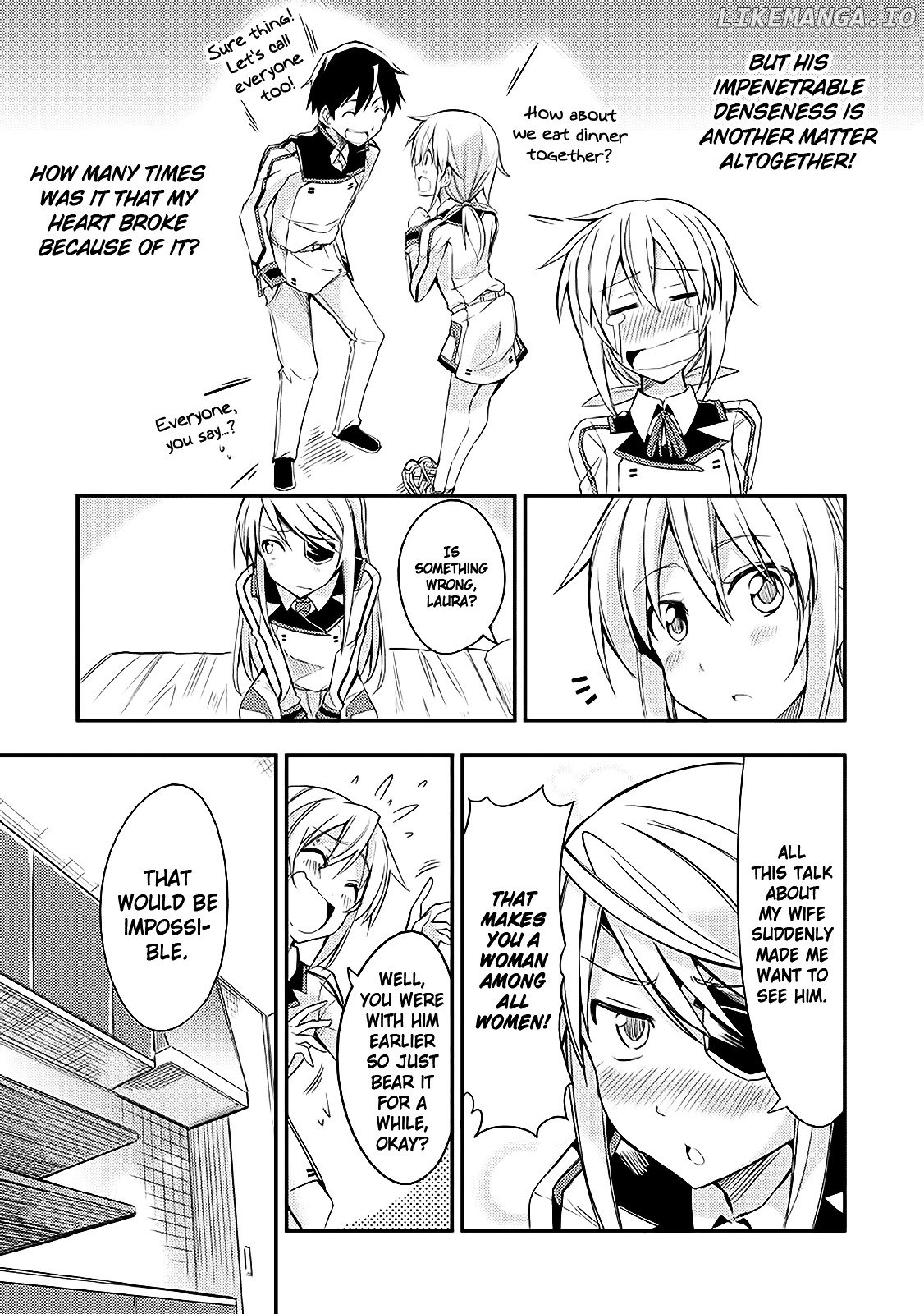 Infinite Stratos Black Bunny/White Bitter chapter 1 - page 10