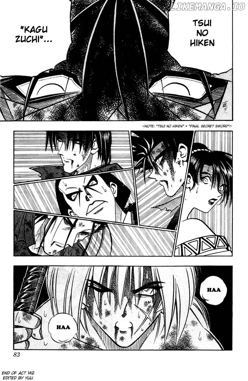 Rurouni Kenshin chapter 142 - page 18