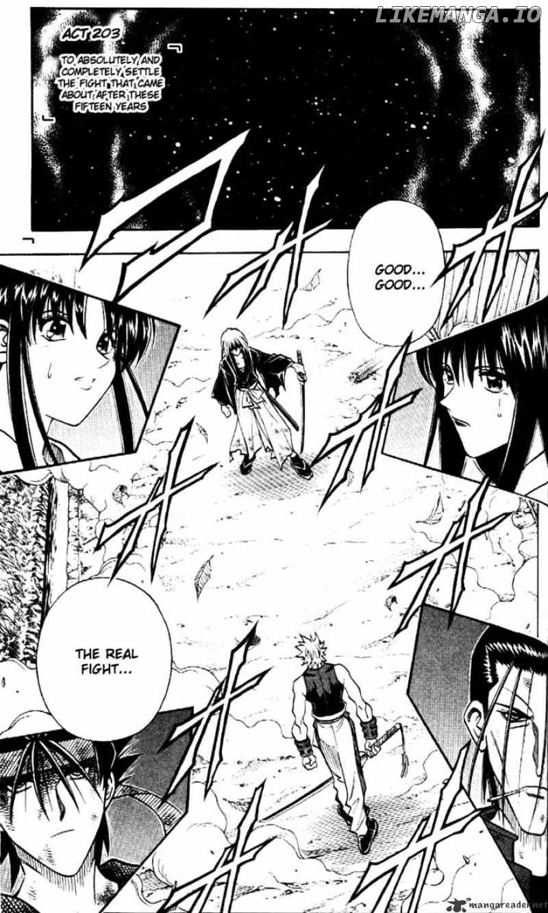 Rurouni Kenshin chapter 203 - page 1