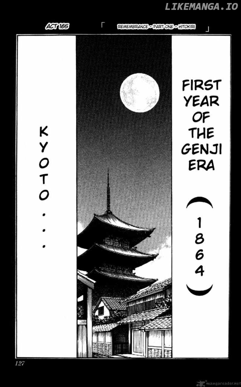 Rurouni Kenshin chapter 165 - page 1