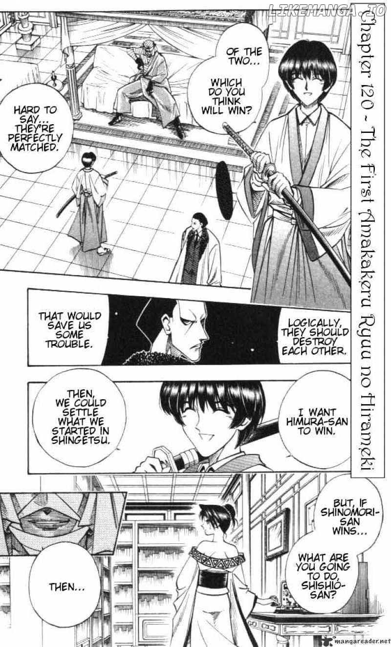 Rurouni Kenshin chapter 120 - page 1