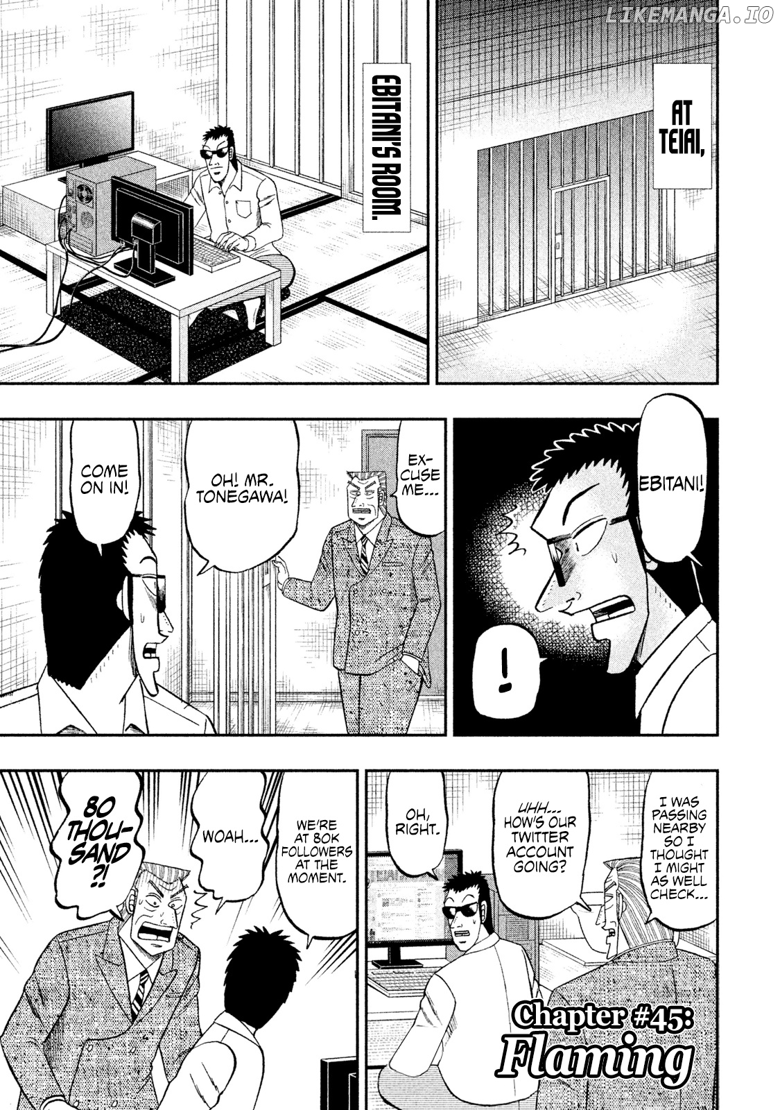 Chuukan Kanriroku Tonegawa chapter 45 - page 1