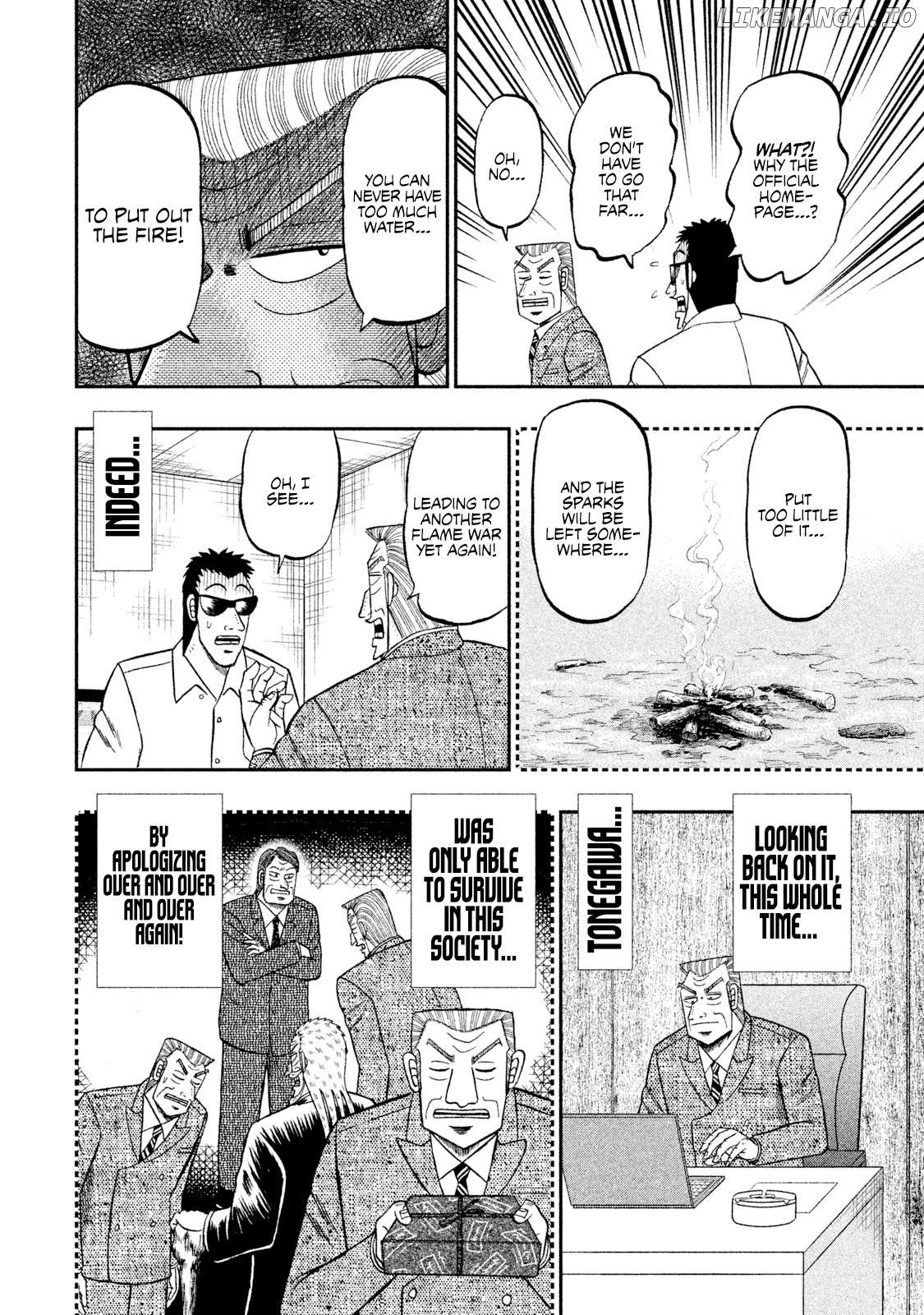 Chuukan Kanriroku Tonegawa chapter 45 - page 14