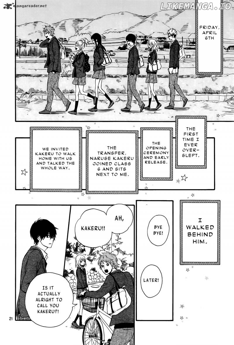 Orange (TAKANO Ichigo) chapter 1 - page 21