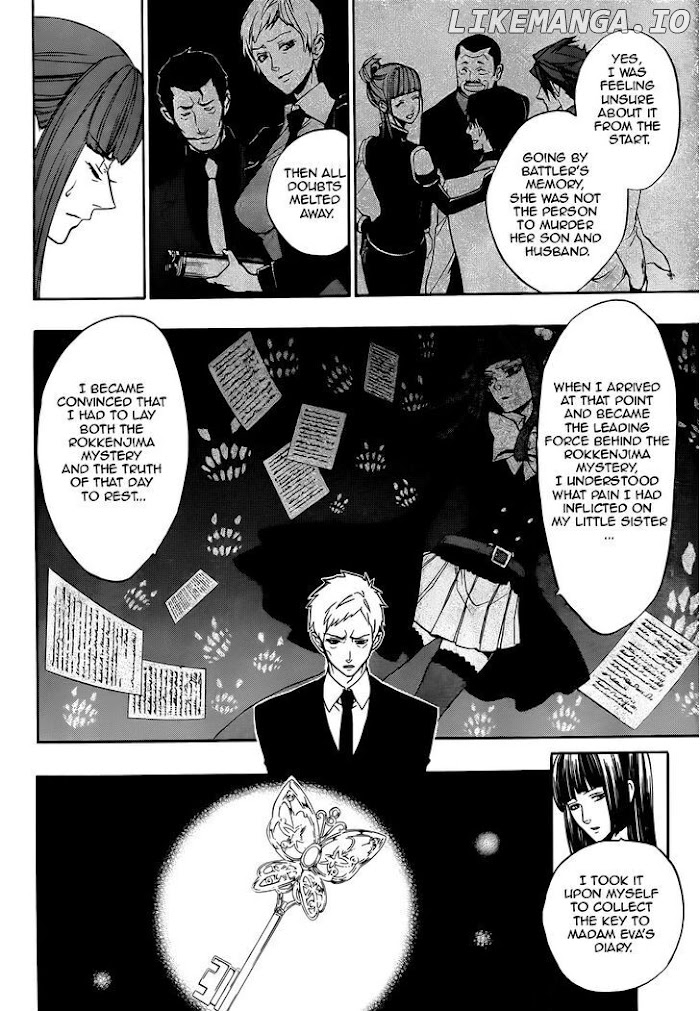 Umineko no Naku Koro ni Chiru Episode 8: Twilight of the Golden Witch chapter 42 - page 34