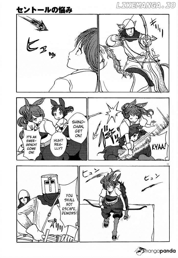Centaur no Nayami chapter 56 - page 11
