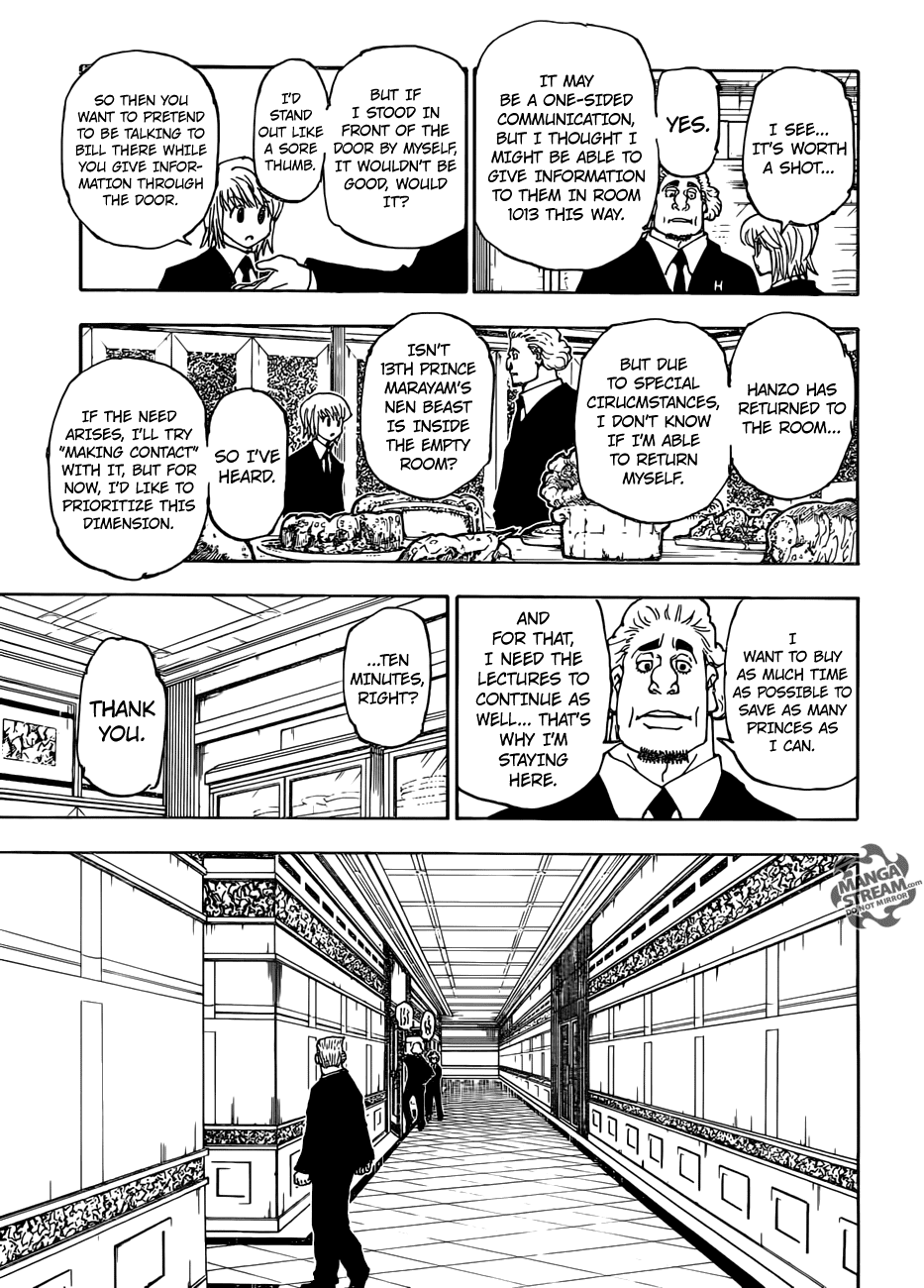 Hunter X Hunter chapter 376 - page 10