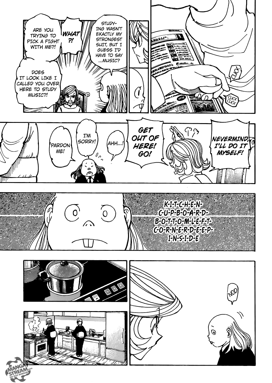 Hunter X Hunter chapter 376 - page 12