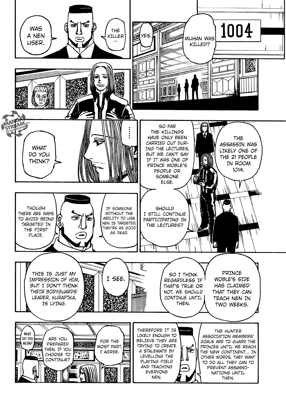 Hunter X Hunter chapter 376 - page 17