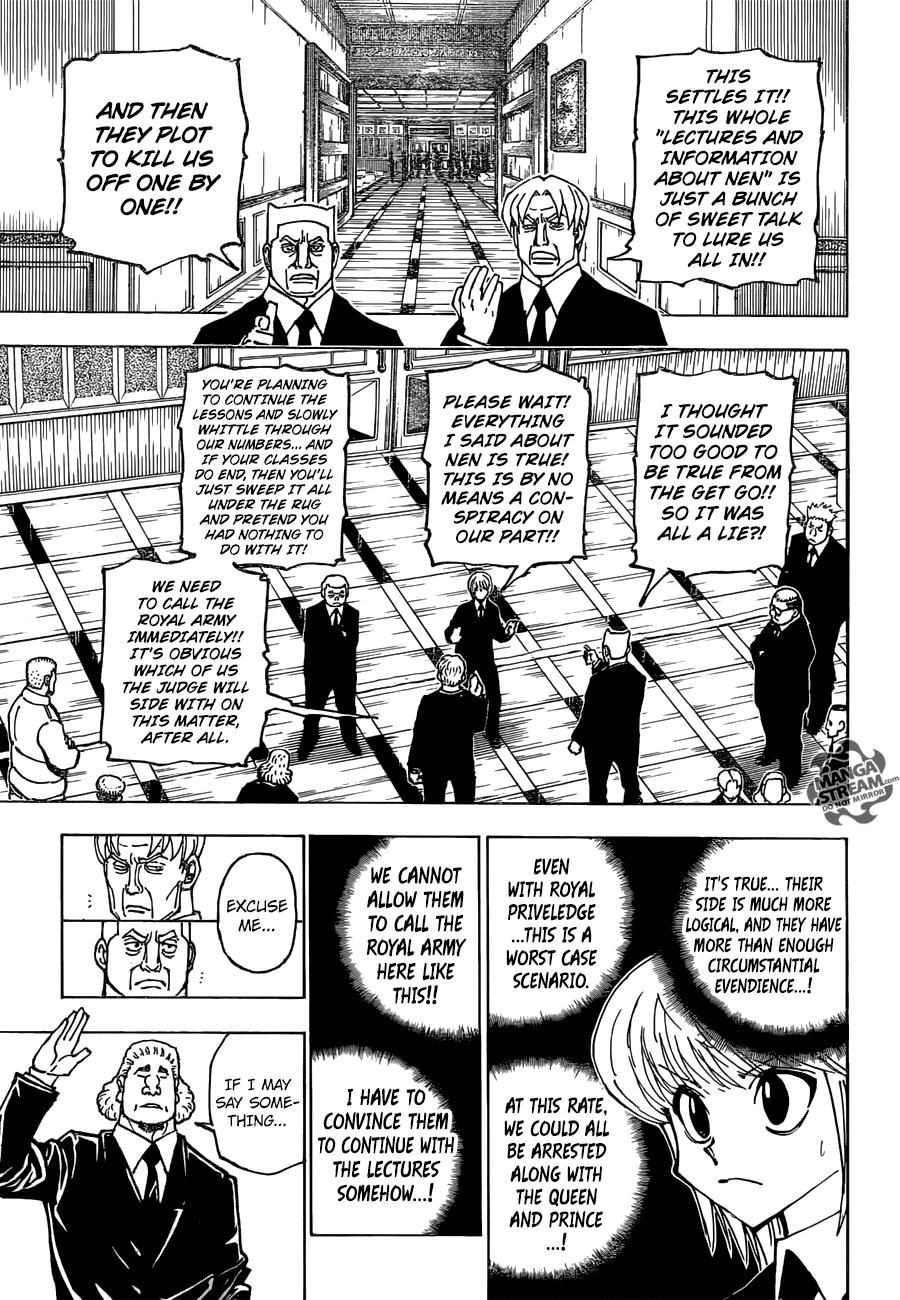 Hunter X Hunter chapter 376 - page 6