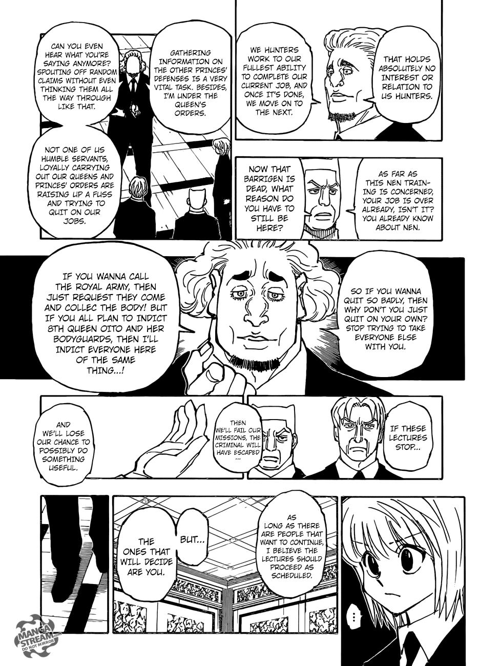 Hunter X Hunter chapter 376 - page 8