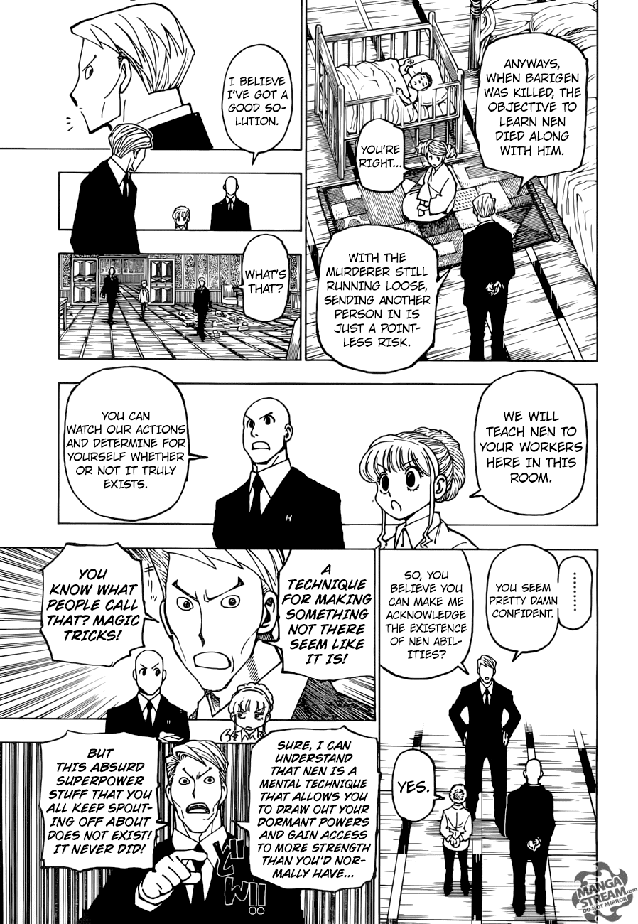 Hunter X Hunter chapter 375 - page 12