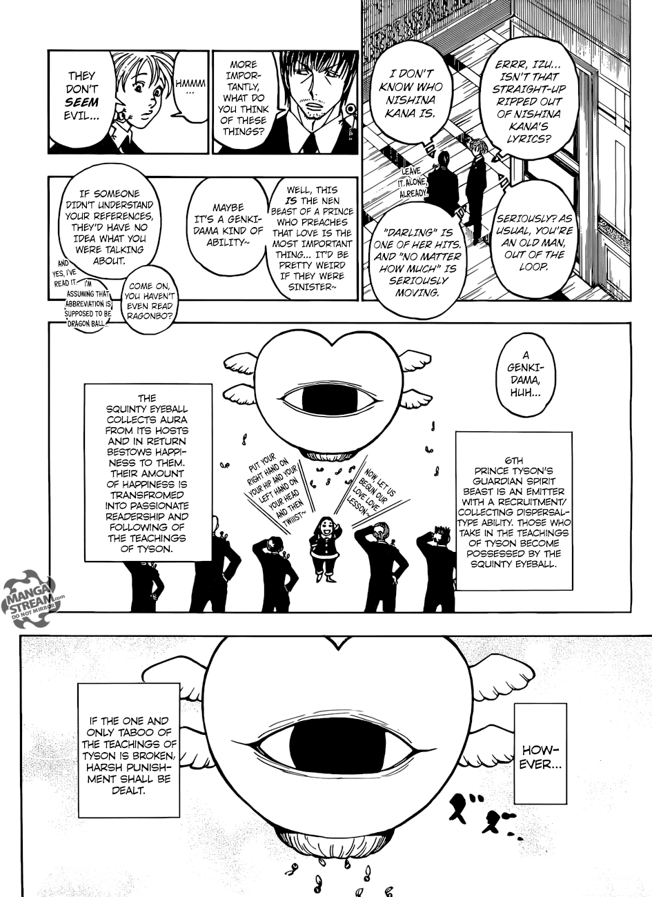 Hunter X Hunter chapter 375 - page 3