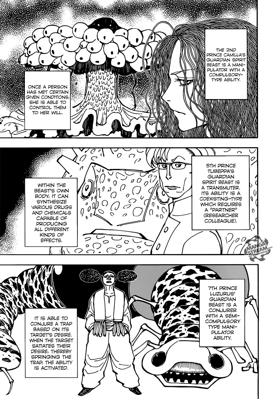 Hunter X Hunter chapter 375 - page 4