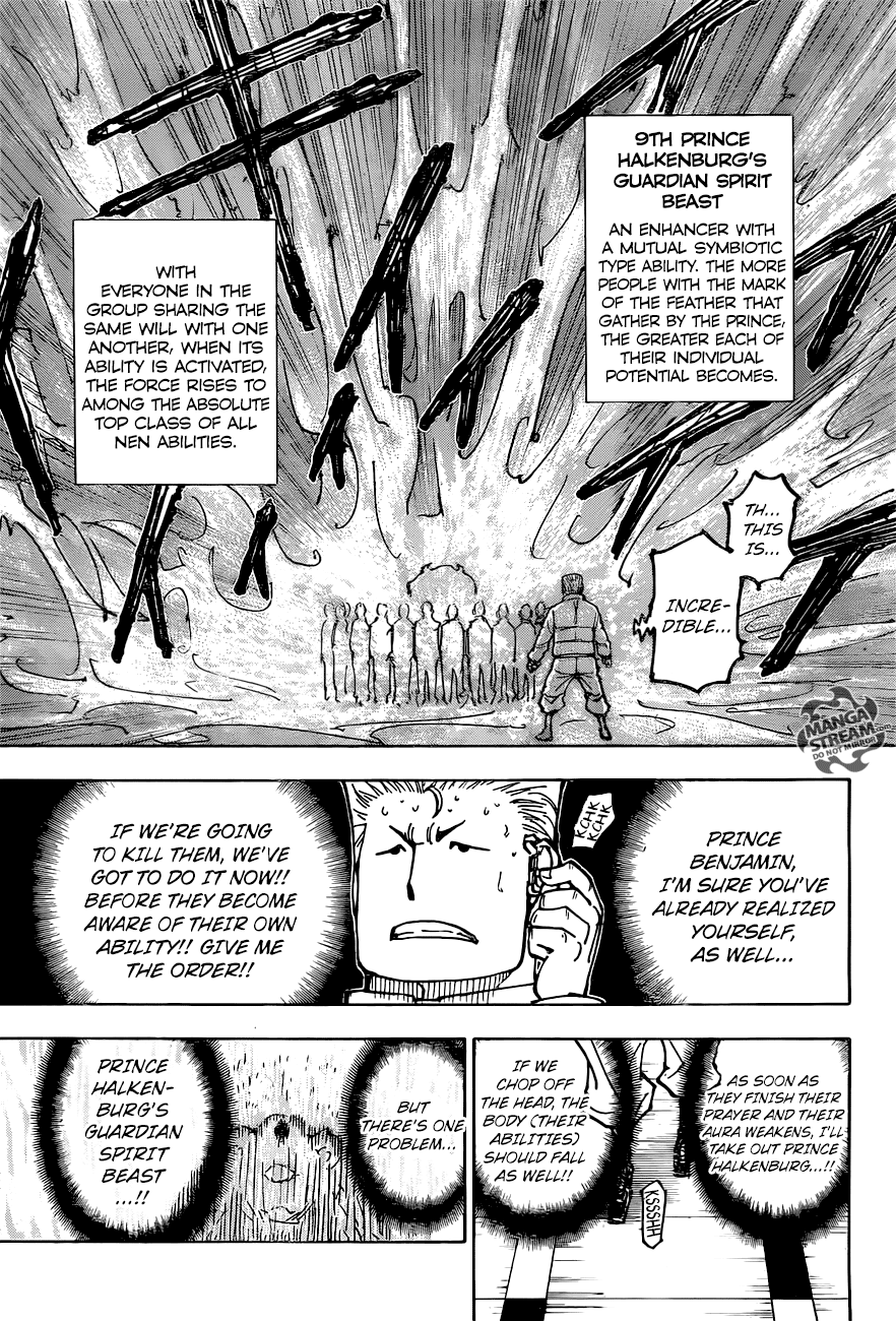 Hunter X Hunter chapter 375 - page 6