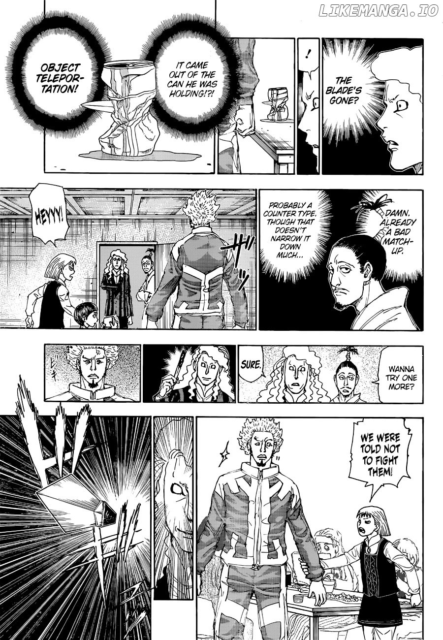 Hunter X Hunter chapter 399 - page 8