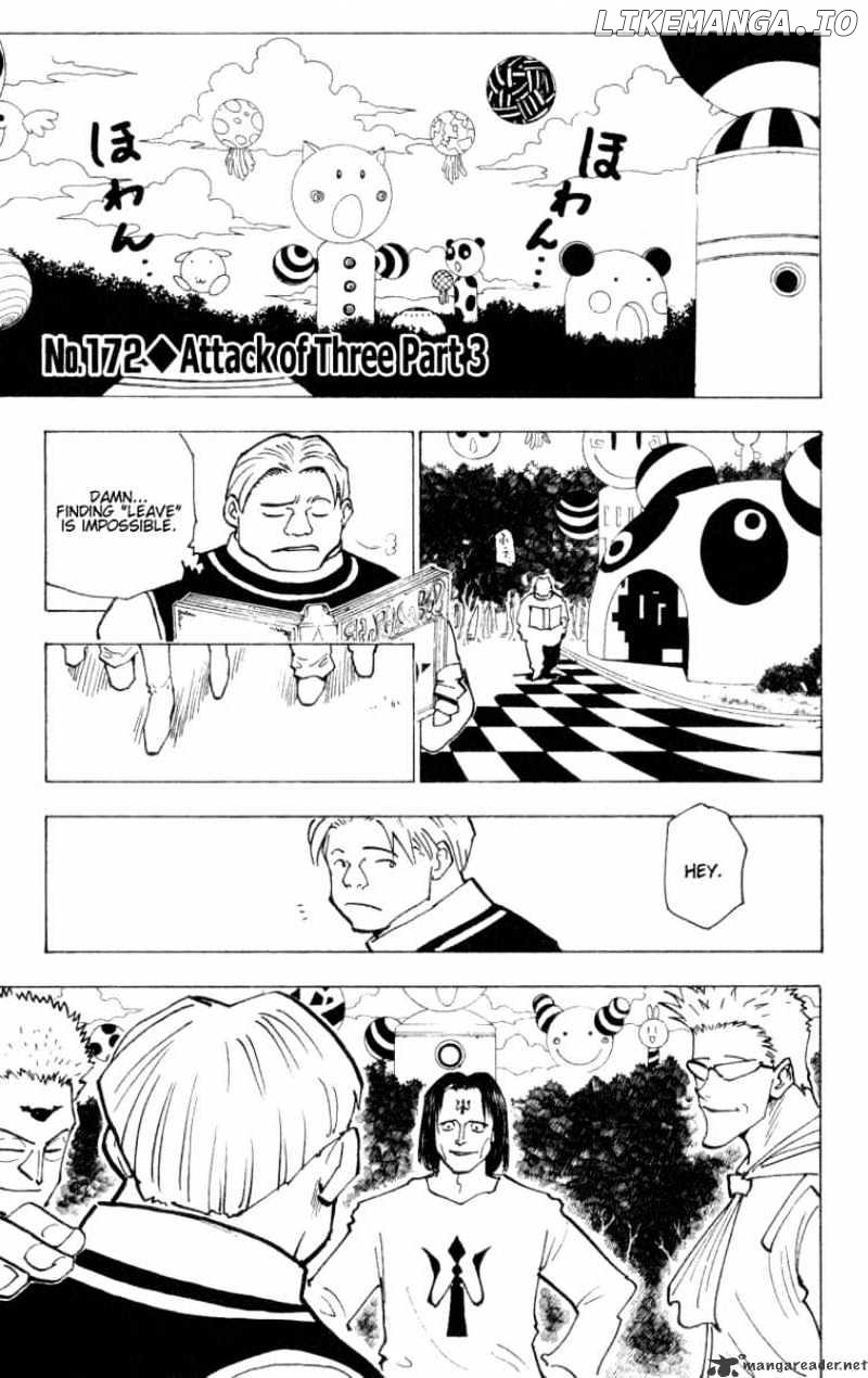 Hunter X Hunter chapter 172 - page 1