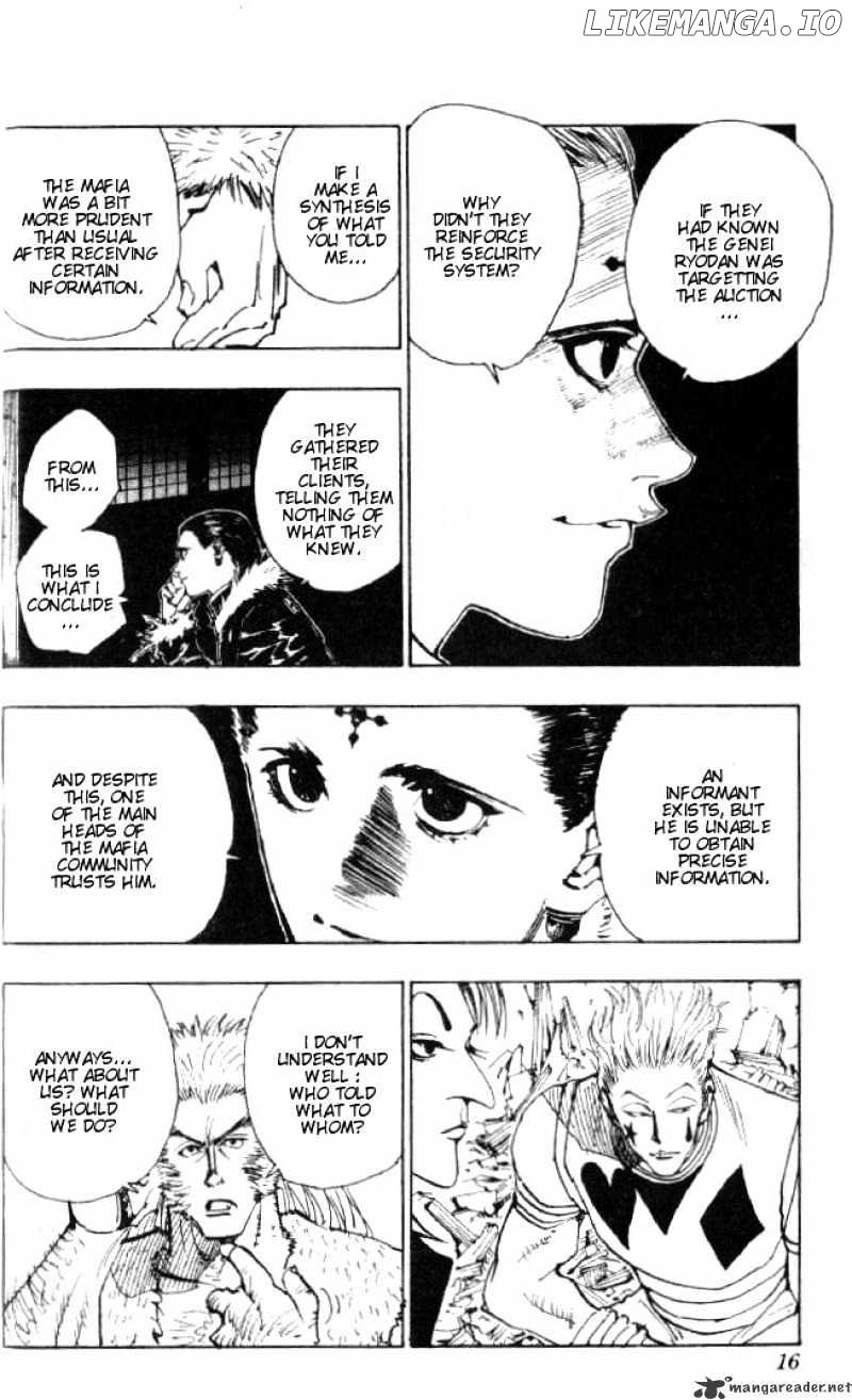 Hunter X Hunter chapter 74 - page 12