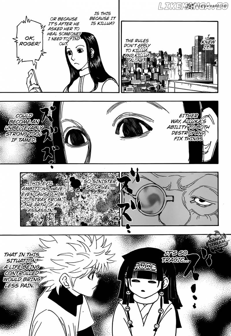 Hunter X Hunter chapter 332 - page 11