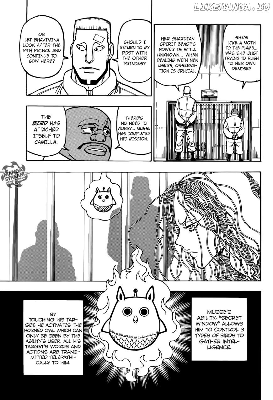 Hunter X Hunter chapter 373 - page 17