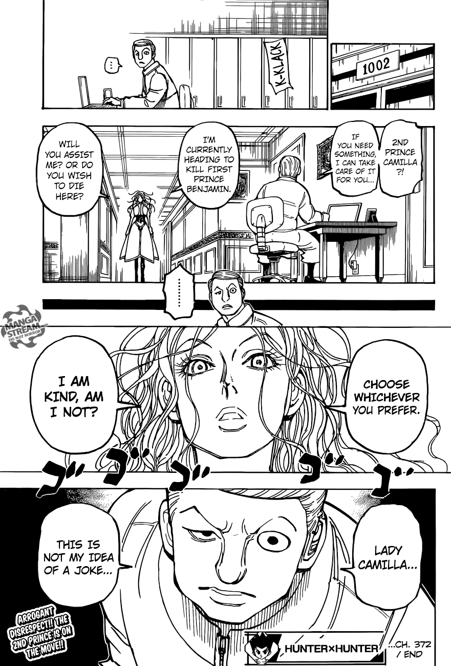 Hunter X Hunter chapter 372 - page 20