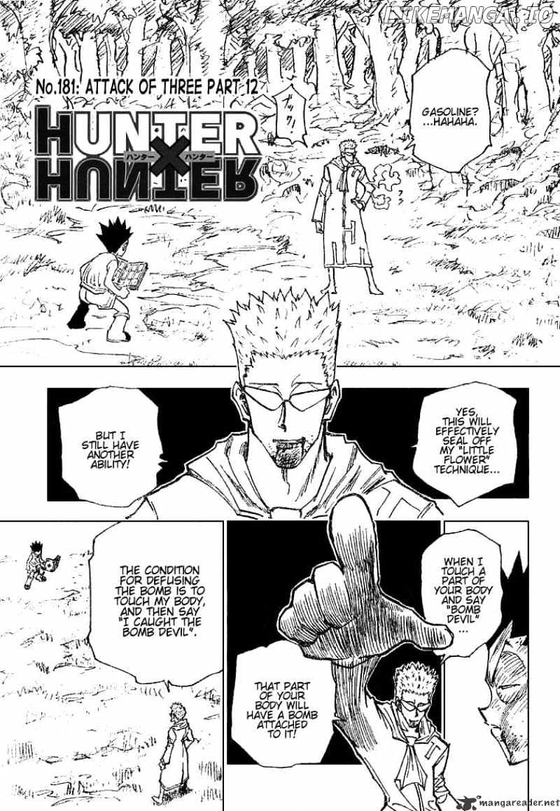 Hunter X Hunter chapter 181 - page 1