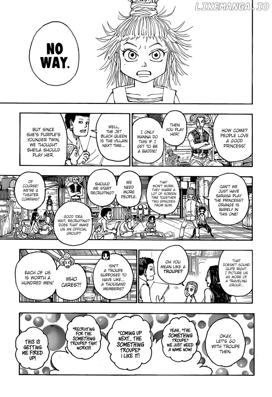 Hunter X Hunter chapter 396 - page 18