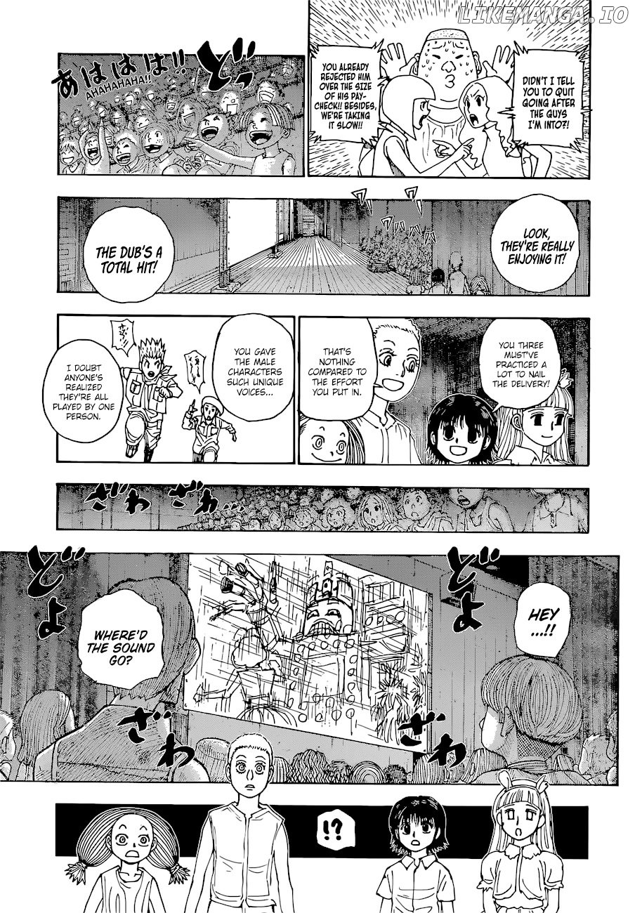 Hunter X Hunter chapter 396 - page 6