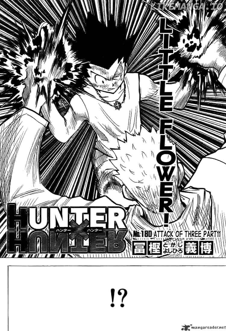 Hunter X Hunter chapter 180 - page 2