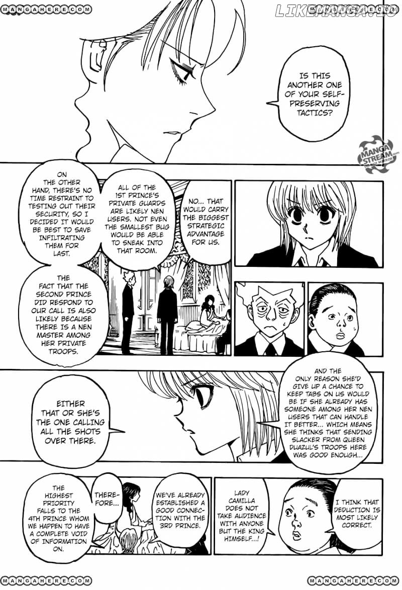 Hunter X Hunter chapter 369 - page 8