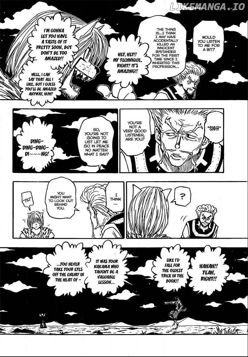 Hunter X Hunter chapter 278.1 - page 14