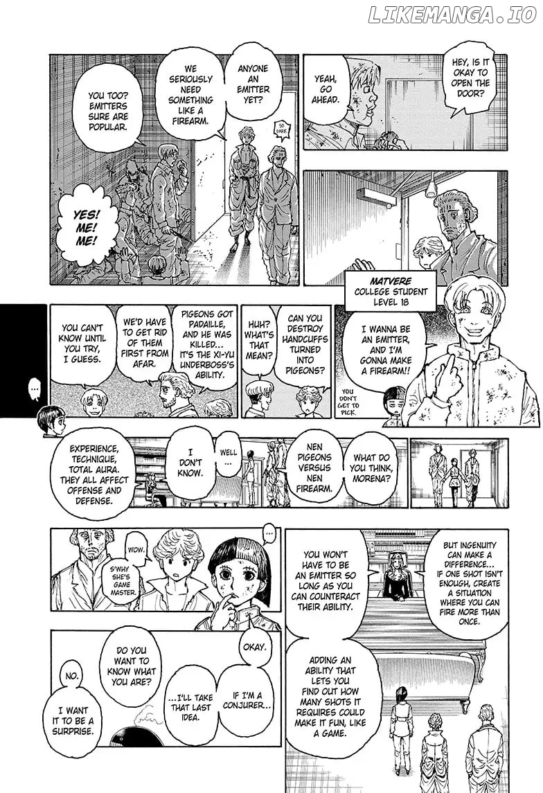 Hunter X Hunter chapter 393 - page 7